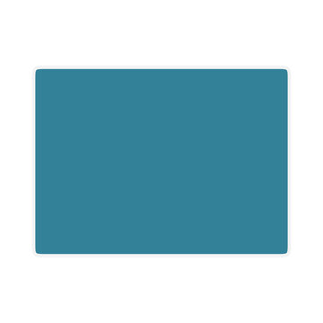 A blank rectangular shaped digital sign with a solid blue fill color transparent background