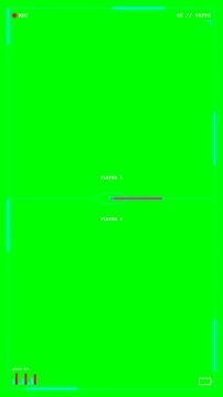 Premium 10-second seamless looping 4K Vertical (9:16) overlay featuring a futuristic cyberpunk/sci-fi split-screen frame.