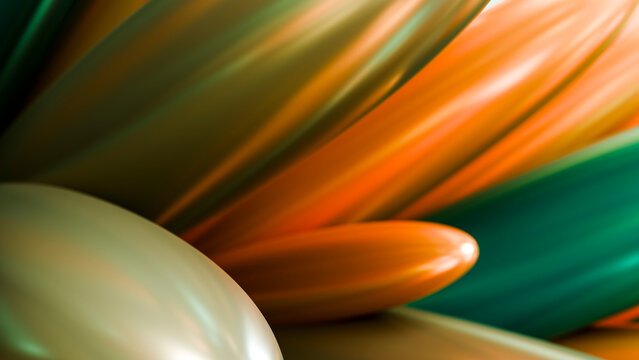 Close-up of colorful shiny foil balloon background