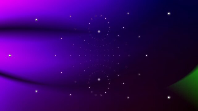 Cosmic Swirl: A mesmerizing abstract background with a cosmic swirl of deep purple and black, punctuated by scattered white sparks and intricate circular patterns.