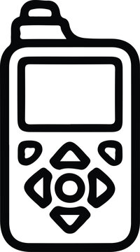 Personal Diabetes Manager PDM Insulin Pump Controller Icon Vector