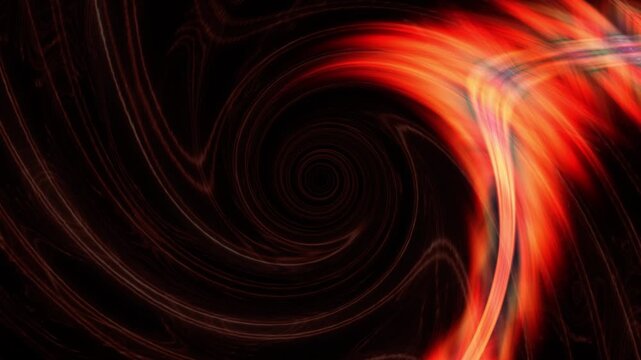 Red lights abstract mystery background