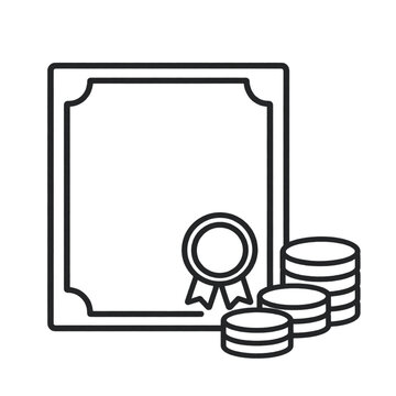 Bond investment certificate monoline illustration
