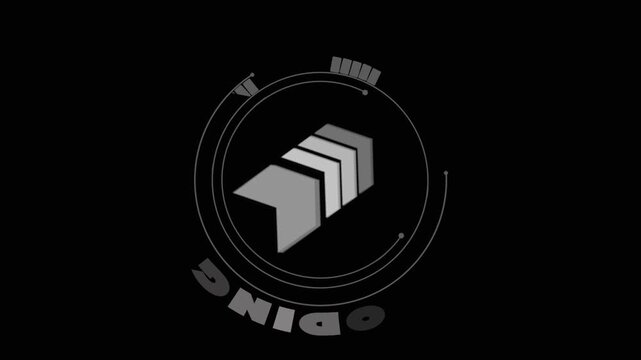 Stream waiting screen, 4K loop gray background