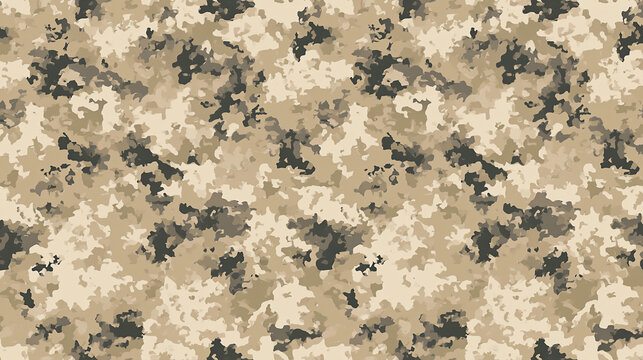 Desert Camouflage Pattern Background