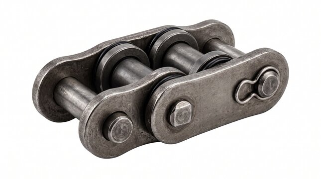 roller chain, chain link, industrial chain, metal chain, conveyor chain, drive chain, mechanical chain, steel chain, machine part, transmission chain, power transmission, engineering component, 