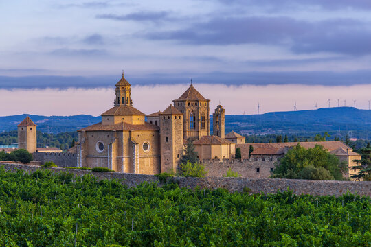 Royal Abbey of Santa Maria de Poblet, cistercian monastery, Catalonia, Spain