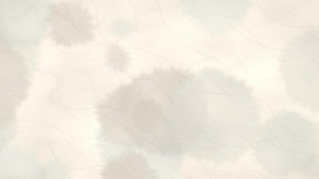 Abstract watercolor background animation with subtle flowing Japanese paper texture loop
