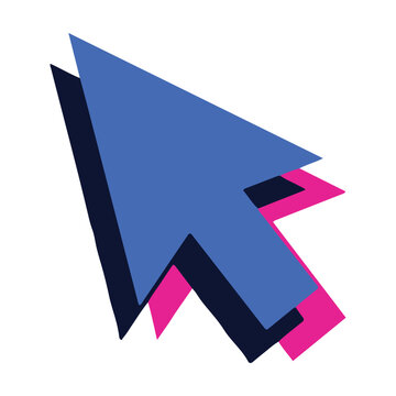 Cursor pointer mouse click arrow icon