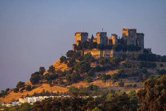 Almodovar del Rio Castle in Andalusia, Spain
