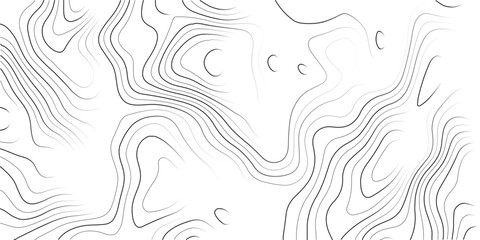 Abstract topographic map lines pattern vector background design with contour lines elevation lines geographic map © MD.HUZZATULLAHISLAM