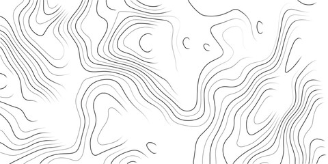 Abstract topographic map lines pattern vector background design with contour lines elevation lines geographic map © MD.HUZZATULLAHISLAM