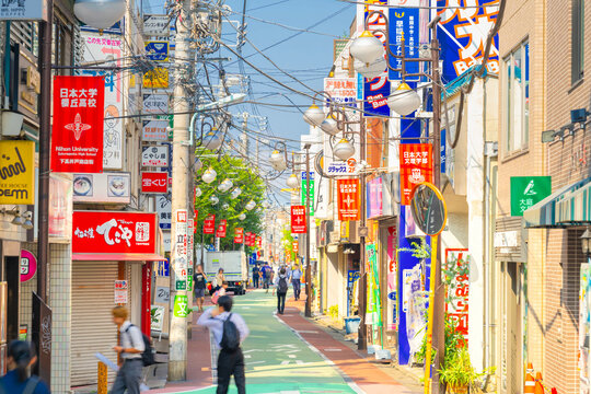 下高井戸駅　駅前商店街
