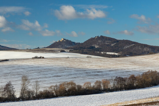 Landscape with vineyards, Slovacko, Southern Moravia, Czech Republic