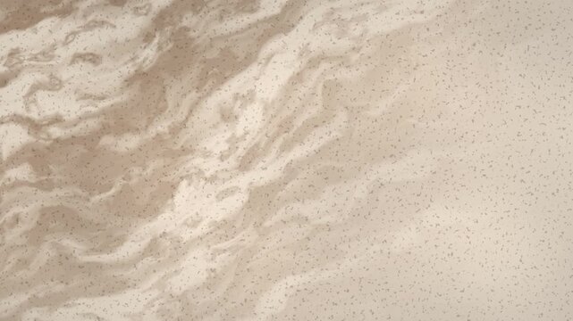 Water reflection shadow caustic overlay effect on textured beige wall background