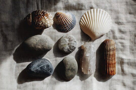 stones and the shells