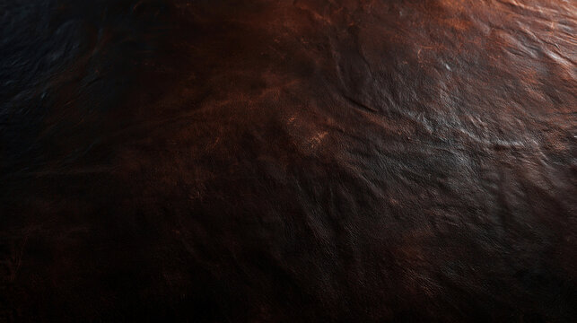Dark Brown Vintage Leather Texture Background