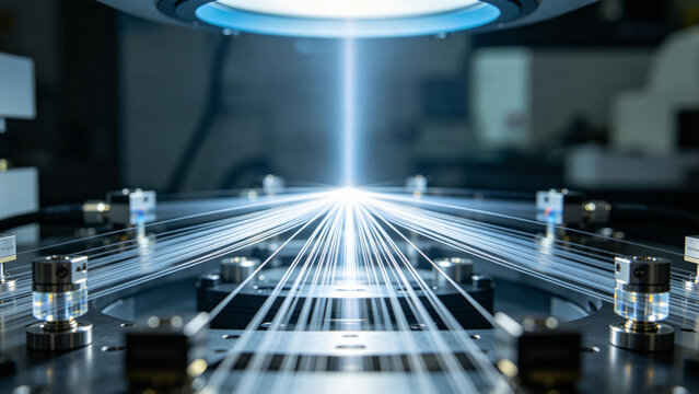 Wide Quantum Communication Research for Business Presentation