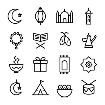 ramadan-eid-icons-set
