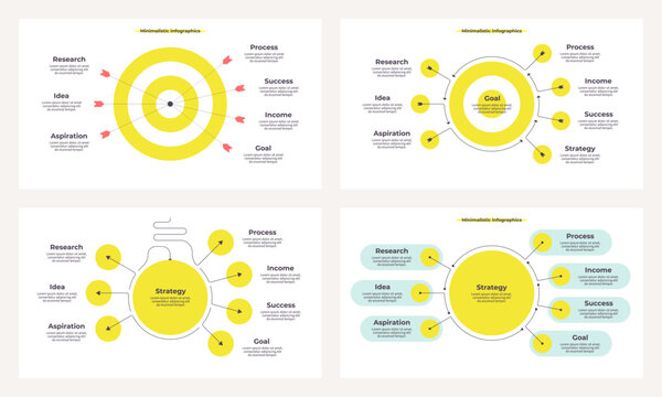 Business infographic template. Idea chart with seven options, steps. Vector chart.