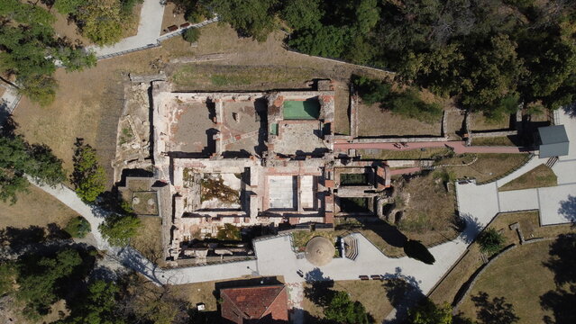 Roman bath in ancient Hisarya town