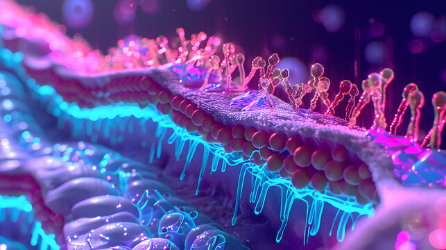 Glowing 3D plasma energy visualization with futuristic light, science and technology
