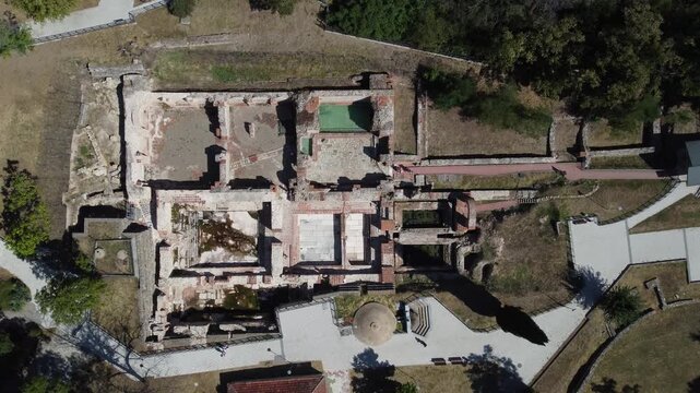 Roman bath in ancient Hisarya town