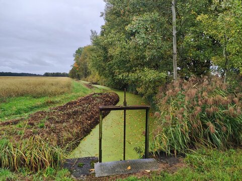 Spreewald Kanal in L&uuml;bben herbstlich