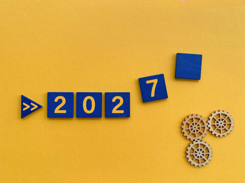 2027 New Year Business Planning and Future Growth Concept