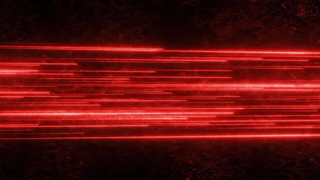 Abstract horizontal red line background loop with VSRExport