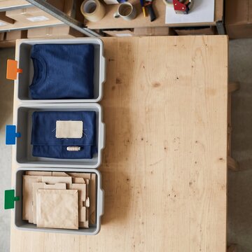 Small Business Return Sorting Station