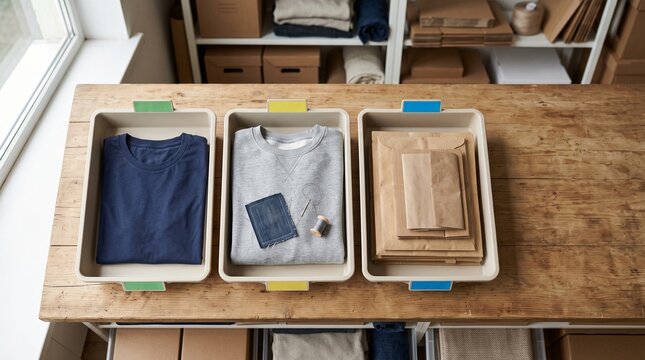 Small Business Return Sorting Station