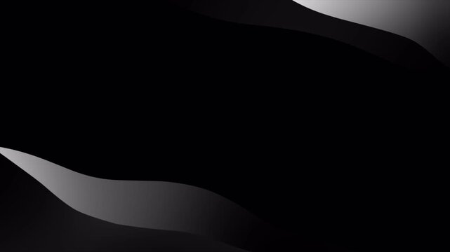 Abstract dark background with smooth flowing gradient waves.