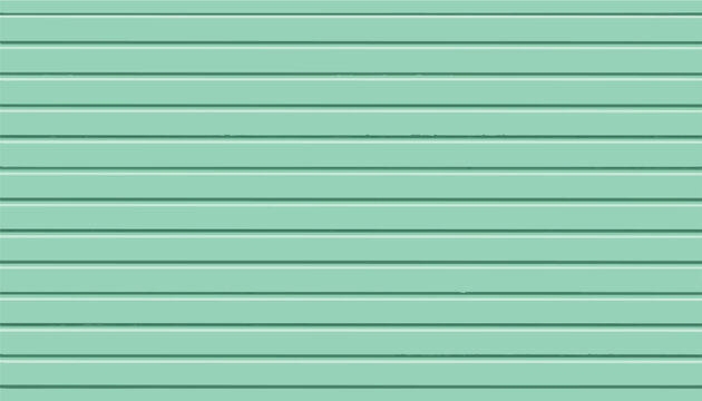 Seamless mint green vector background with realistic horizontal panel siding texture. Perfect as modern wall backdrops, commercial banners, minimalistic patterns, or elegant exterior cladding designs.
