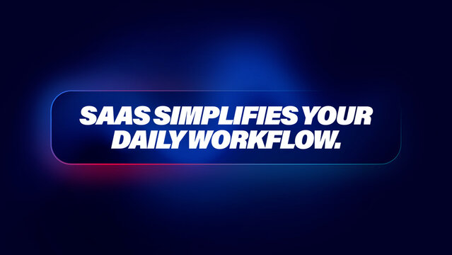 SaaS Animated Text Titles | Website Presentation and Mobile App Promo with Colorful Background