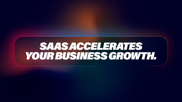 SaaS Text Animations | Animated Titles with Colorful Background