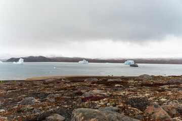 Arctic landscapes of Scoresby sund in East Greenland © Michael