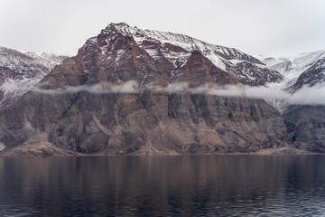 Arctic landscapes of Scoresby sund in East Greenland © Michael