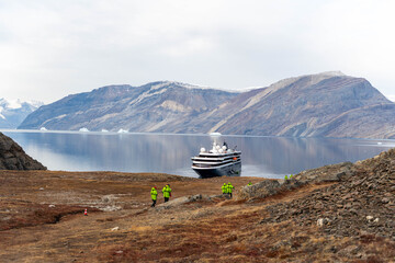 Landscapes of East Greenland's Fjords in summer © Michael