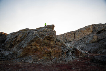 Landscapes of East Greenland's Fjords in summer © Michael