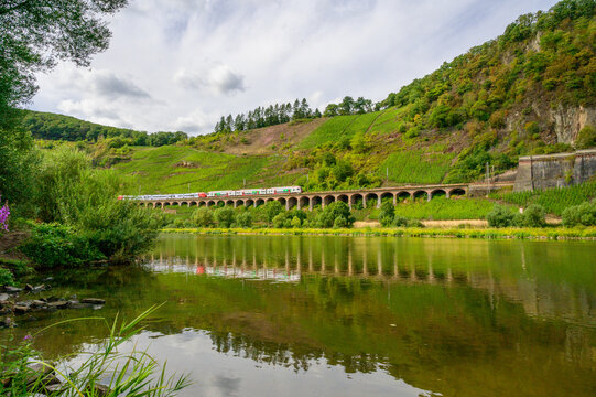 Train on Kanonenbahn Germany