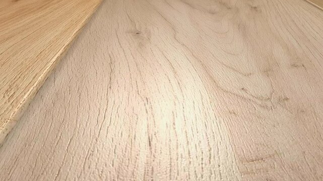 Texture Movement Along American Beech Wooden Boards Showing Grain Patterns, Organic Structure, Rich Detail and Refined Interior Character