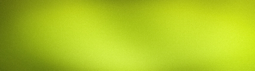 Obraz premium Green lime abstract grainy texture background wide format tech gradient blur grunge banner template wallpaper backdrop d