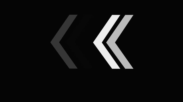 Abstract moving directional arrows graphic pattern a minimalist featuring a series of geometric pointing