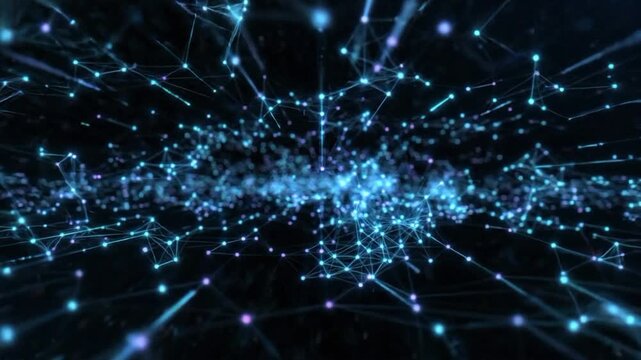 Countdown from ten to zero with animation and digital graphics over inter d VSRExport