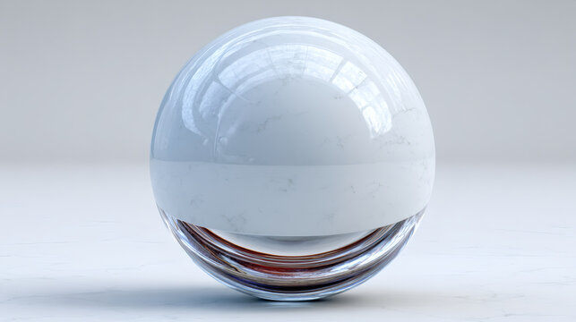 Crystal sphere reflection