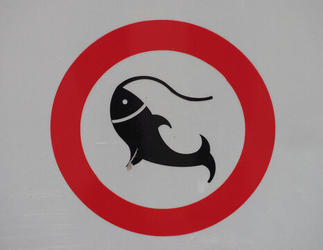 prohibido pescar