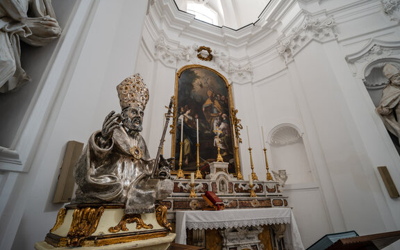 The cathedral of San Clemente is the main place of worship in the city of Teano, in Campania, and the seat of the diocese of Teano-Calvi