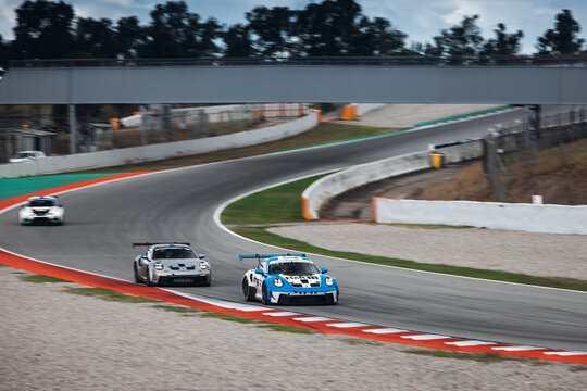 Michelin 24h Barcelona Porsche 911 Mehlner Cup on the race