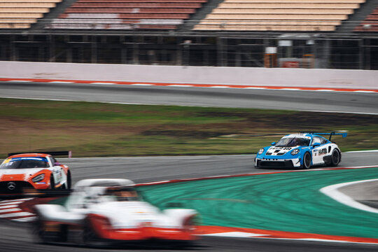 Michelin 24h Barcelona Porsche 911 Mehlner Cup on the race